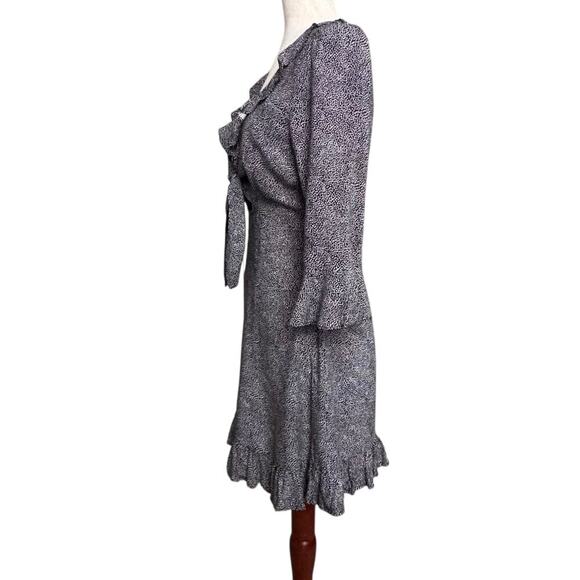 NWT Auguste the Label | Diamond Rumba Sleeved Mini Dress | Black | Women’s XS - Picture 5 of 13